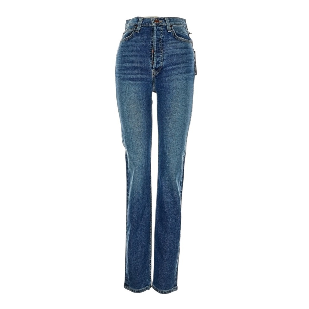 RE/DONE 90’s Originals Ultra High Rise Skinny Jeans Western Blue NWT 26 $285